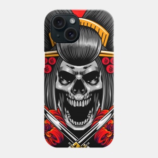 Geisha Skull 2.1 Phone Case