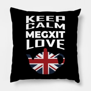 MEGXIT Keep Calm Love Tea Pillow