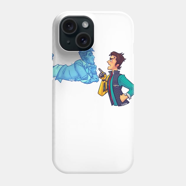 Rhys and Handsome Jack Rhack Tales From The Borderlands Inspired Design Phone Case by lutnik