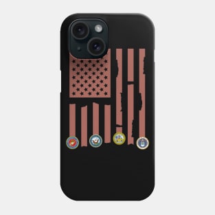 4 Branches of the military Phone Case