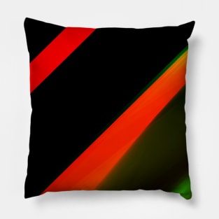 RED BLACK TEXTURE ART Pillow
