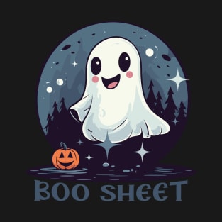 This is Boo Sheet! Halloween funny ghost T-Shirt