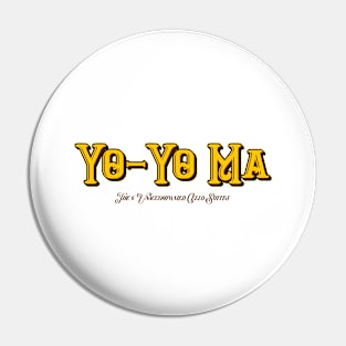 Yo-Yo Ma The 6 Unaccompanied Cello Suites Pin