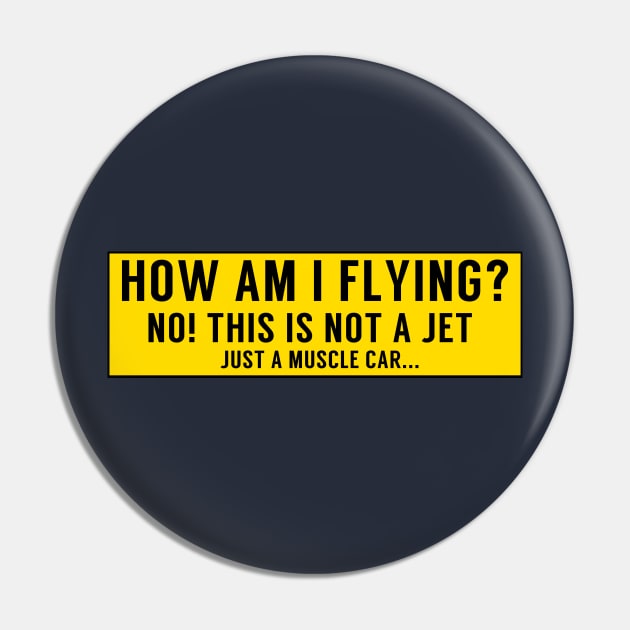 How Am I Flying? Pin by AR DESIGN