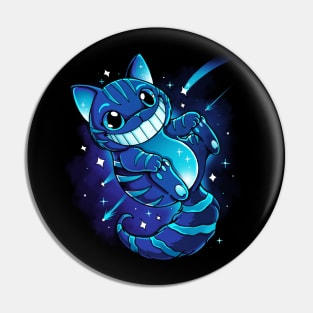 Cheshire Galaxy Pin