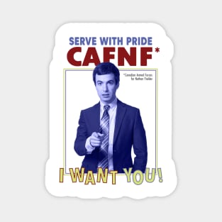 Nathan Fielder I Want You Magnet