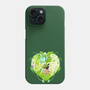 Butterfly and Milkweed Phone Case