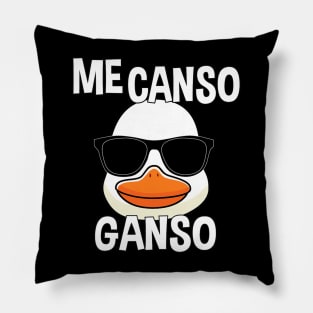 Funny Me Canso Ganso AMLO Lopez Obrador Mexican Fans Pillow