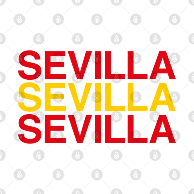 SEVILLA Spanish Flag by eyesblau