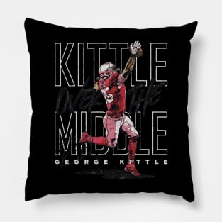 kittle over the middle Pillow