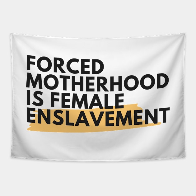 Forced Motherhood is female enslavement Tapestry by dudelinart