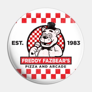 Freddy Fazbear's Pizza and Arcade Lts Pin