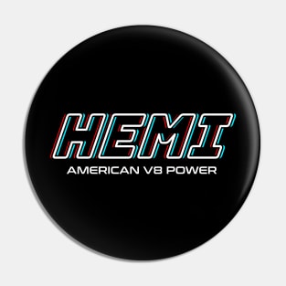 Hemi V8 3D Pin