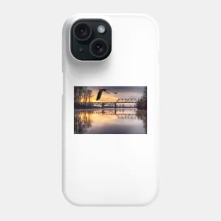 Dawn on the Snohomish Phone Case