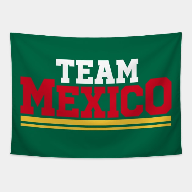 Team Mexico - Summer Olympics Tapestry by Issho Ni