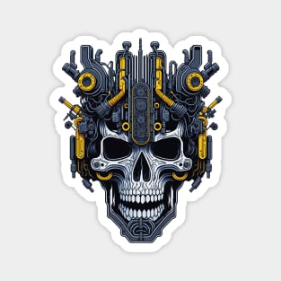 Mecha Skull S01 D10 Magnet