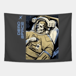 Dead Space Sci Fi Horror Skeleton Astronaut Cosmonaut Tapestry