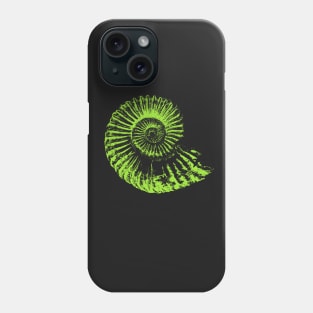 Fossil hunter gift idea - paleontologists fossil Ammonite Phone Case