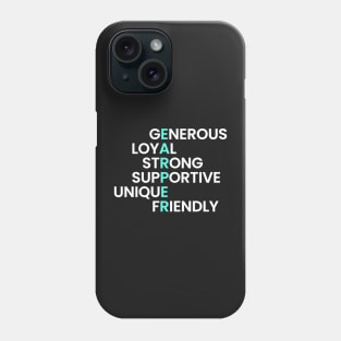 Earper Characteristics - Wynonna Earp Phone Case