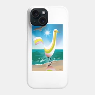 Summer Shore Bird Phone Case