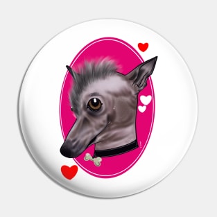 Chinese crested Pin