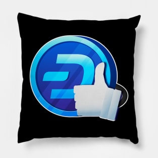 Dash Digital Cash - Dashy Thumbs Up Pillow