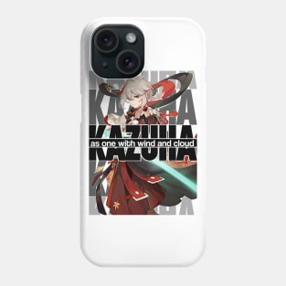 KAZUHA as one with wind and cloud Genshin Impact Edit Phone Case