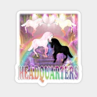 Unicorn Headquarters Magnet