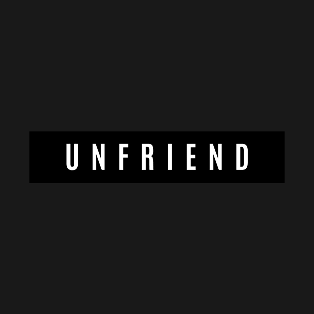 UNFRIEND by FandRPrintables