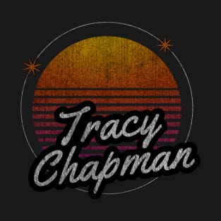 tracy chapman retro dark moon T-Shirt