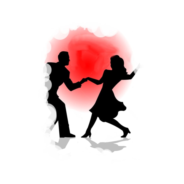 Swing Dancers by dodgerfl