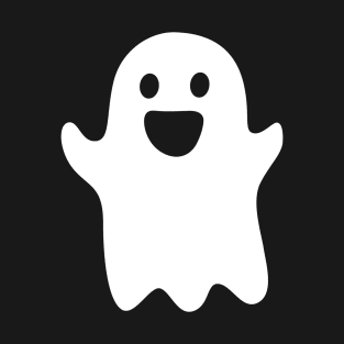 Cute Ghost Pocket T-Shirt