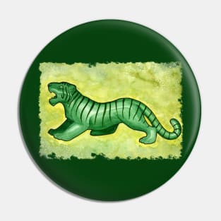 Jade Tiger Pin