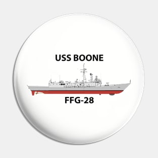 USS BOONE - FFG-28 OH PERRY Pin