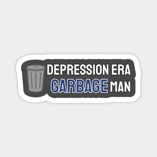 Depression Era Garbage Man Magnet