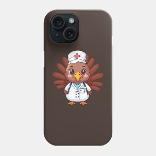 Festive Nurse Turkey Phone Case