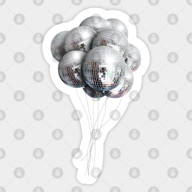 Disco ballons - Disco - Sticker