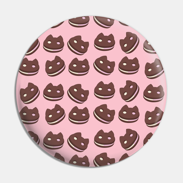 Steven Universe Cookie Cat Pattern Cookie Cat Pin Teepublic