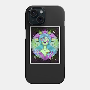 neon queen Phone Case