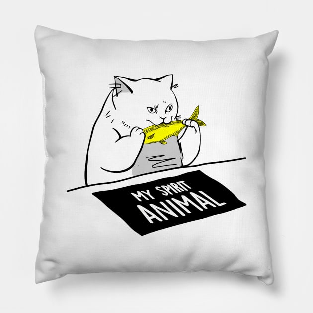 My spirit animal Pillow by My Happy-Design