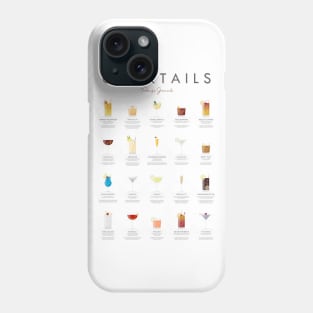 Cocktails Todays Specials Phone Case