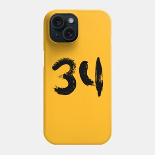 Number 34 Phone Case