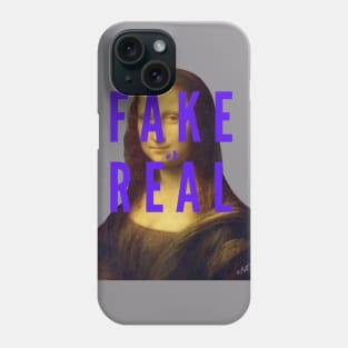 Mona Lisa "Fake or Real" Phone Case