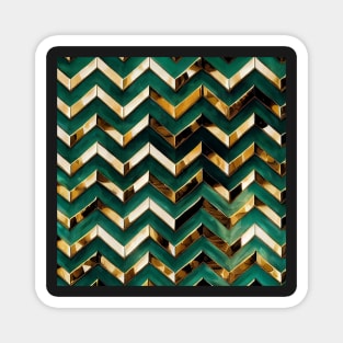 Festive Aesthetic - Emerald Jazz Magnet