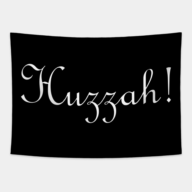 Lispe Huzzah! Archaic Exclamation Tapestry by Lispe