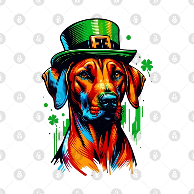 Rhodesian Ridgeback's Saint Patrick's Day Celebration by ArtRUs