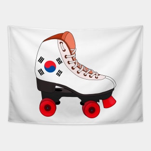 Roller Skating South Korea Tapestry