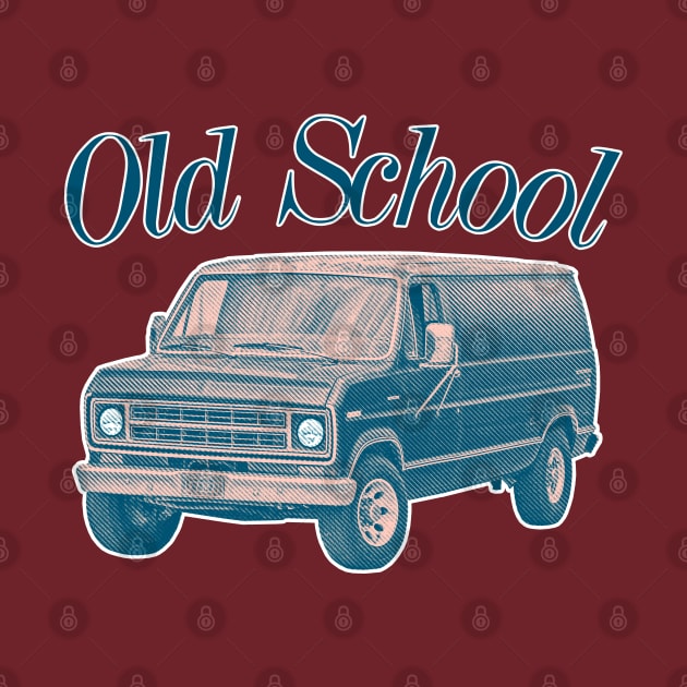 OLD SCHOOL ///// Retro Style Original Design by DankFutura