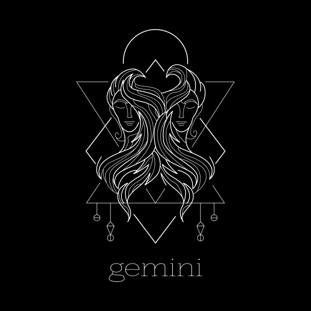 Gemini Zodiac Sign by simplecreatives