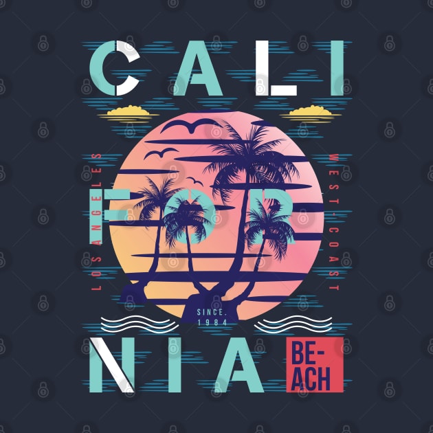 California beach by Teefold